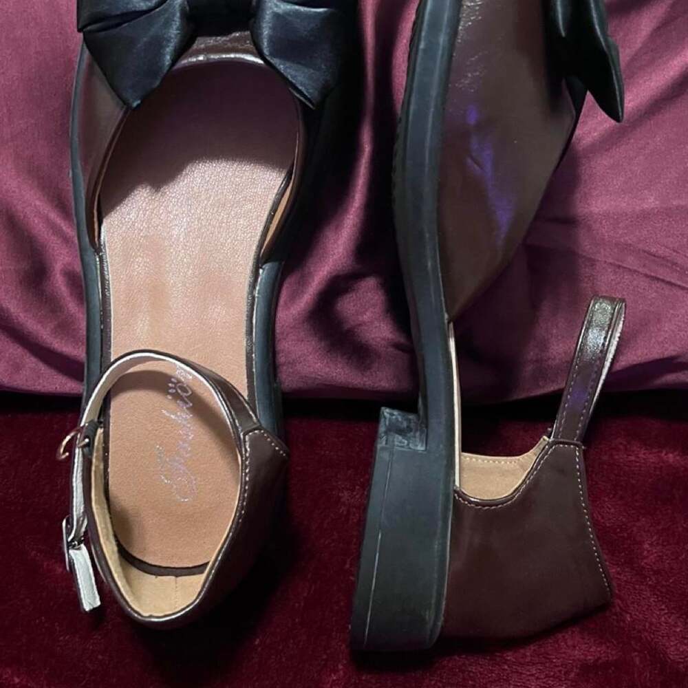 Women's chocolate brown Footwear - Picture 4 of 5